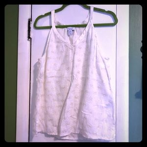 Linen Gold Bicycle Tank Top
